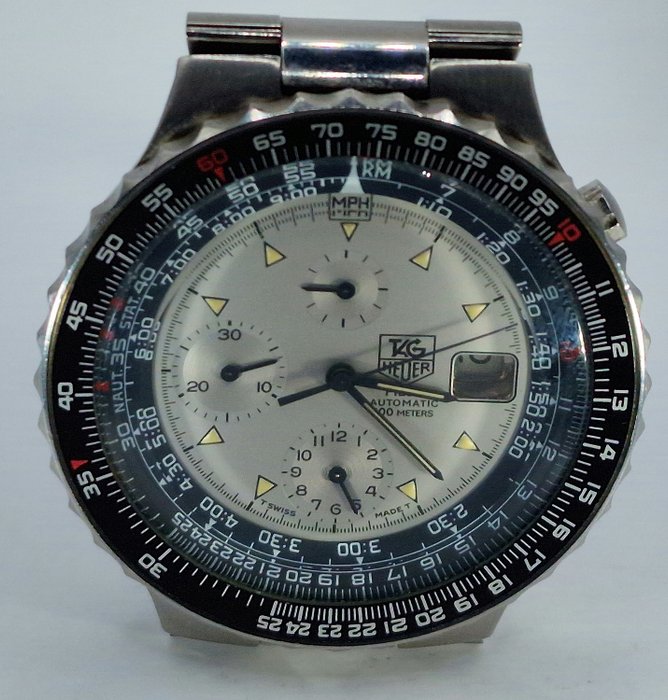 Heuer - Chronograph - Pilot - 1. Generation - Kaliber LWO 283=ETA 2892-2 - 130-006 Z - Heren - Schweiz um 1980