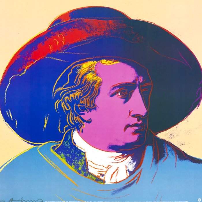 Andy Warhol (after) - Goethe (XL Size) - Années 1990