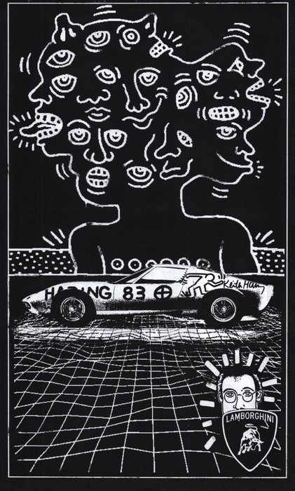 Preview of the first image of Æ2381 (1977) - "Art Car Exhibition 1984: Haring | Type 2".