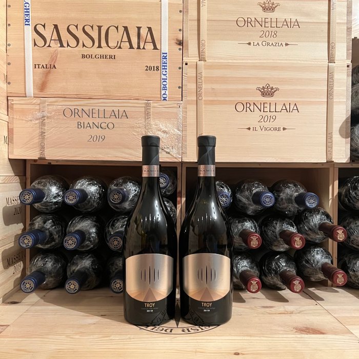 2019 Cantina Tramin Kellerei 'Troy' Chardonnay - Trentino Alto Adige Riserva - 2 Bottles (0.75L)