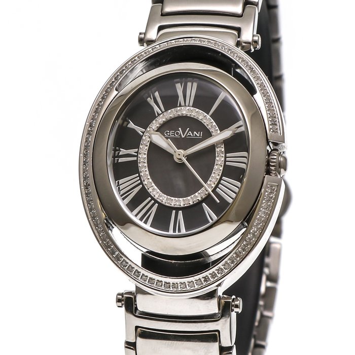 Image 2 of GEOVANI - Swiss Diamond Watch - GOL524-SS-D-8 "NO RESERVE PRICE" - Women - 2011-present