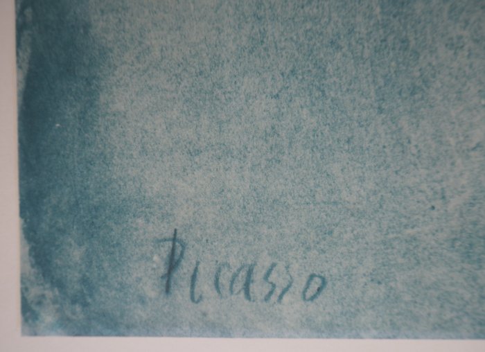 Image 2 of Pablo Picasso (1881-1973) - Période bleu : Portrait de femme