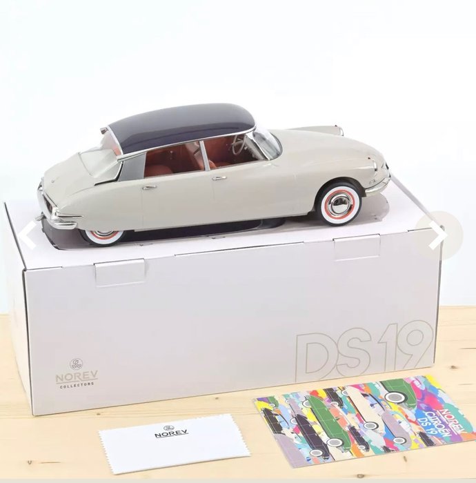 Norev 1:12 - 模型轿车 -Citroen DS 19 Limited Edition - 1959年