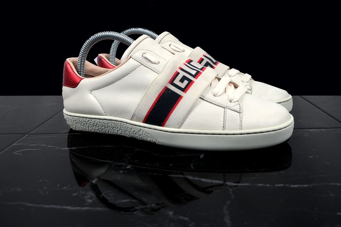 Gucci - Ace Stripe Ivory - Sneakers - Size: Shoes / EU 37 - Catawiki