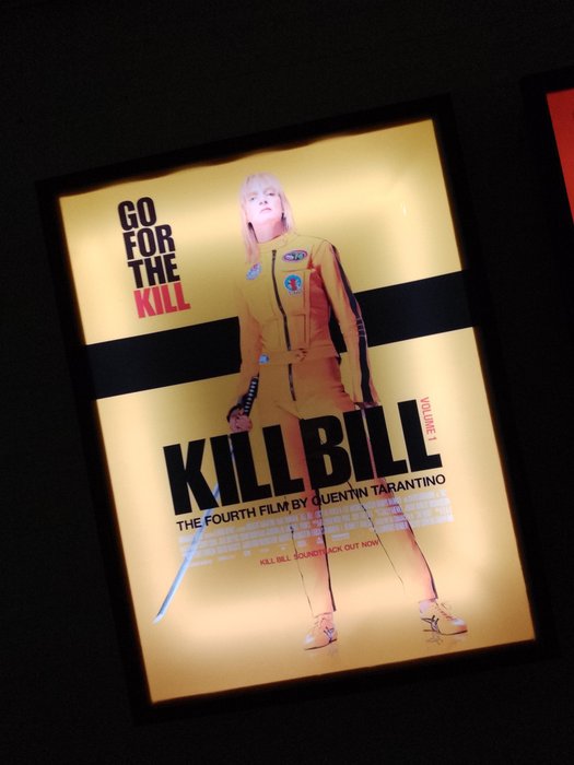 Tarantino - Kill Bill - Cinema lightbox Poster Art (30x40 cm)