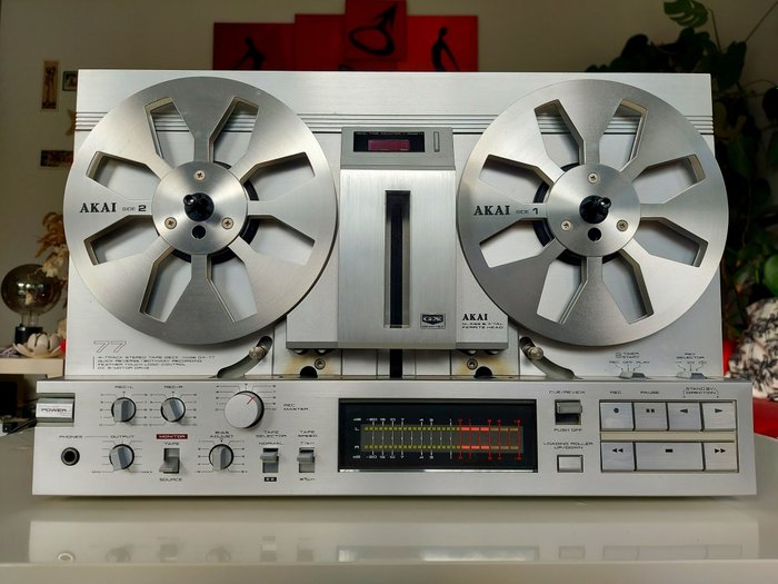 Akai - GX-77 - 6 HEAD Stereo Reel to Reel Tape Recorder (1981-82) - Tape  Deck 18 cm - Catawiki