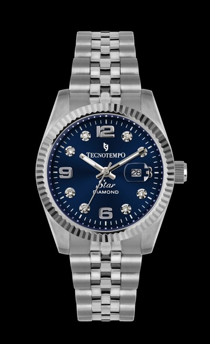 Preview of the first image of Tecnotempo - Star Diamond 100M - Limited Edition - - TT.100D.DBL (Blue) - Women - 2022.