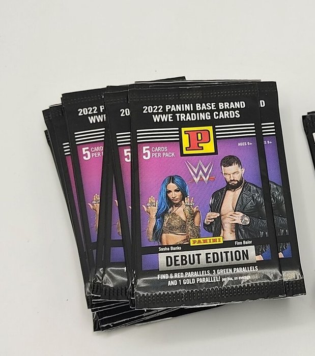 Panini - WWE Wrestling DEBUT edition 2022 - 140 Booster pack