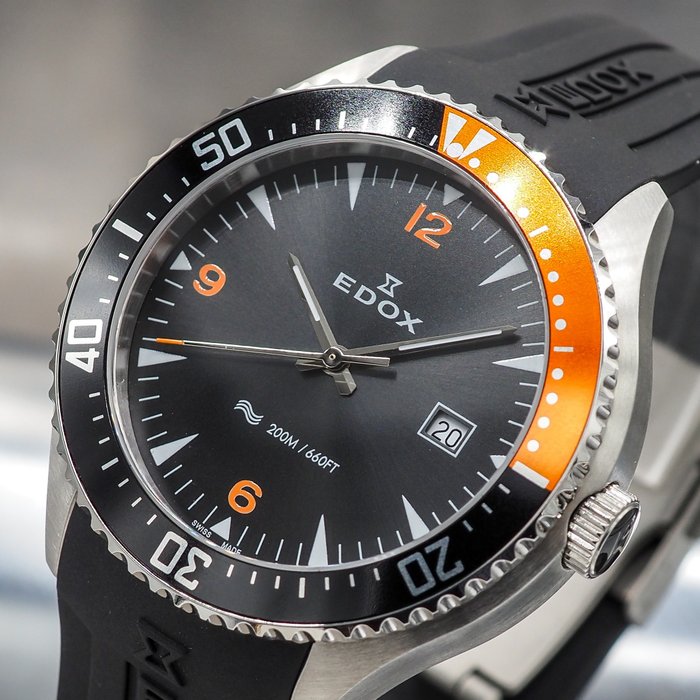 Preview of the first image of Edox - C1 Diver - 53016 3ORCA NIO - "NO RESERVE PRICE" - Men - 2011-present.
