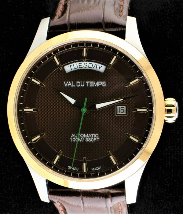 Image 2 of Val Du Temps - Luzern Day Date - Swiss Automatic Sellita SW240 - Ref. No: VDT-020-240-01 - Men - 20