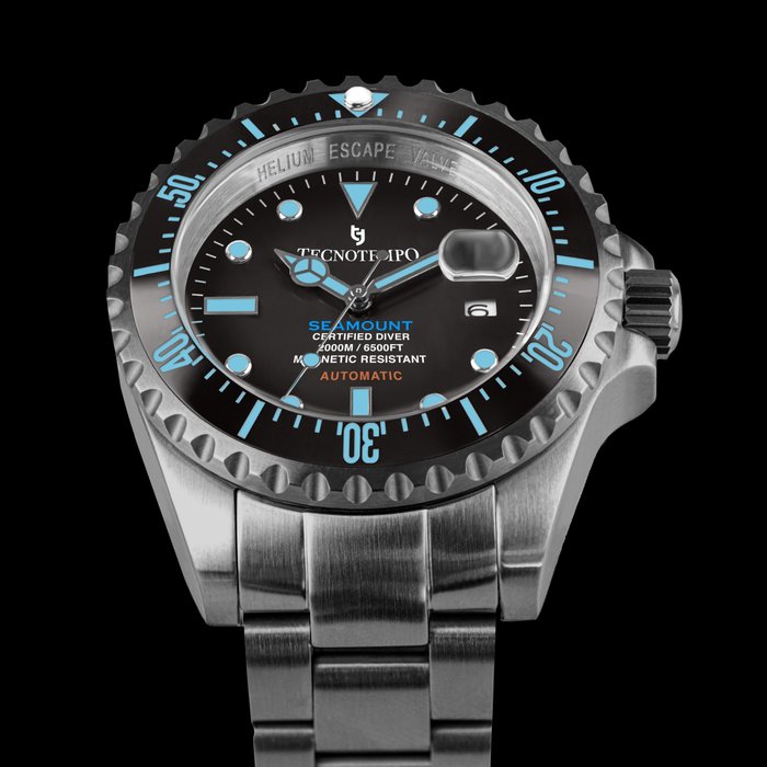 Image 3 of Tecnotempo - "NO RESERVE PRICE" - - Professional Diver 200 ATM WR "SEAMOUNT" - Limited Edition - -