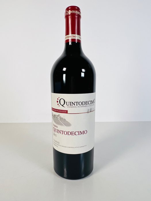 2011 Quintodecimo, Vigna Quintodecimo - Campania Taurasi - 1 Flasker (0,75 L)