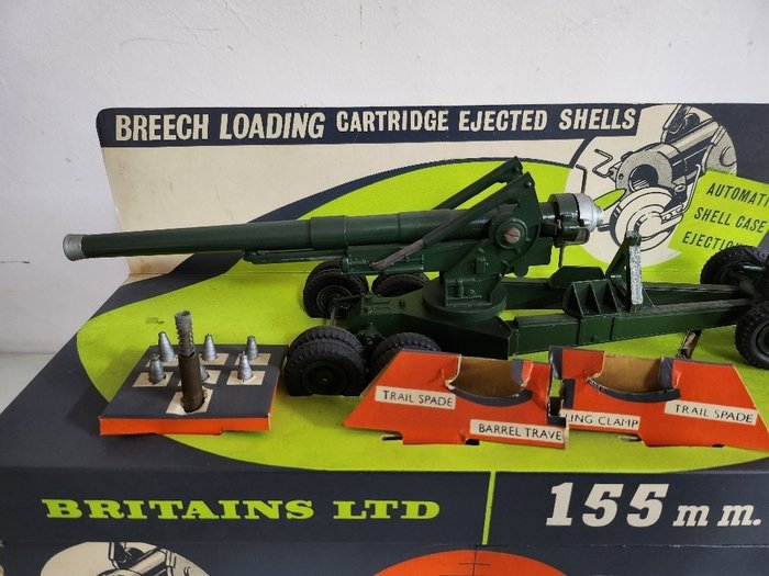 Britains – kanon 150mm Gun – 1960-1969 – Verenigd Koninkrijk