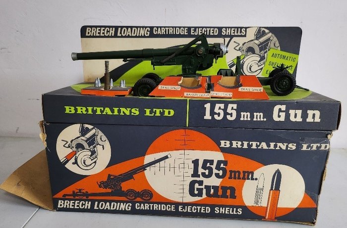 Britains – kanon 150mm Gun – 1960-1969 – Verenigd Koninkrijk