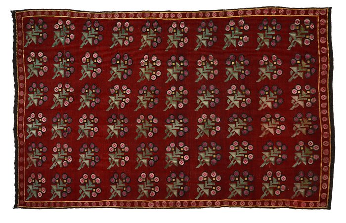 Usak - 凯利姆平织地毯 - 323 cm - 190 cm