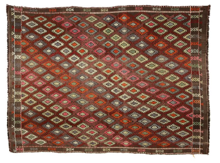 Usak - 凯利姆平织地毯 - 191 cm - 143 cm