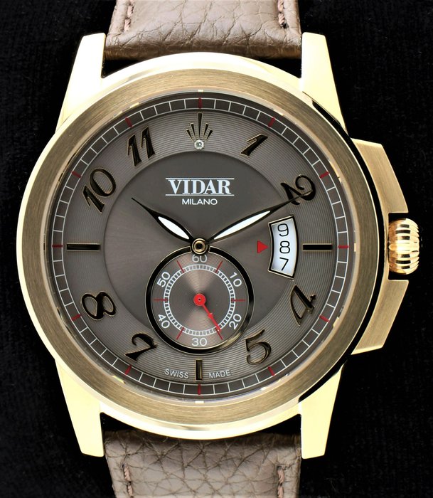 Preview of the first image of Vidar Since 1909 - Milano - Swiss Automatic - Sellita SW260 - Ref. No: VR 016-260-01GL - Men - 2022.
