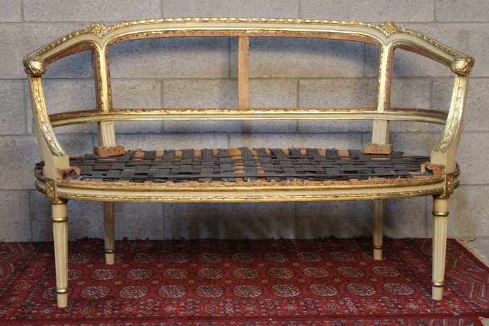路易十六沙發結構 - 路易十六風格 - 木 - 20世紀上半葉及後來的修復