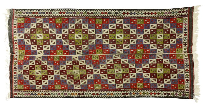 Usak - 凯利姆平织地毯 - 250 cm - 160 cm