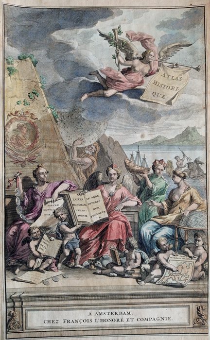 Preview of the first image of Title page, x; H. A. Chatelain - Atlas Historique - 1701-1720.