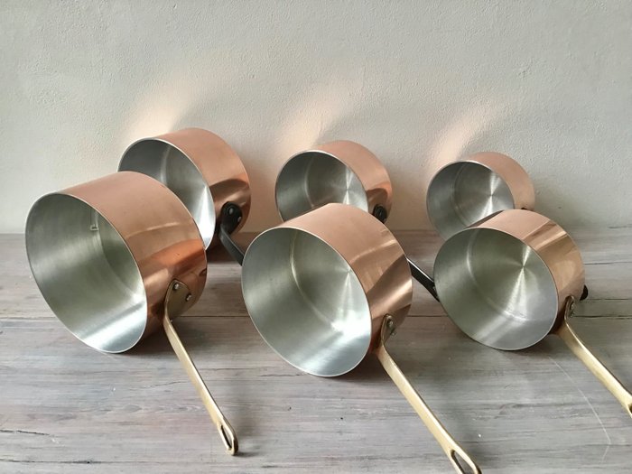 Tournus,made in France - 6 cooking pans with aluminum - Catawiki