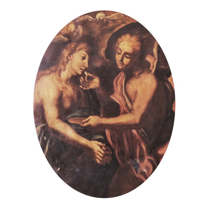 Preview of the first image of Scuola tedesca (XVIII) - Comunione e assunzione della Maddalena.