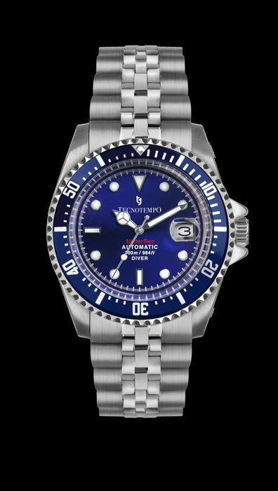 Preview of the first image of Tecnotempo - Diver 300M WR "UnderSea" - TT.300US.B (Blue) - Men - 2022.