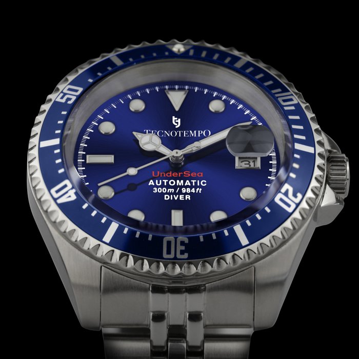 Tecnotempo® - Automatic Diver 300M "UnderSea" - Limited Edition - TT.300US.B (Blue) - Uomo - 2011-presente