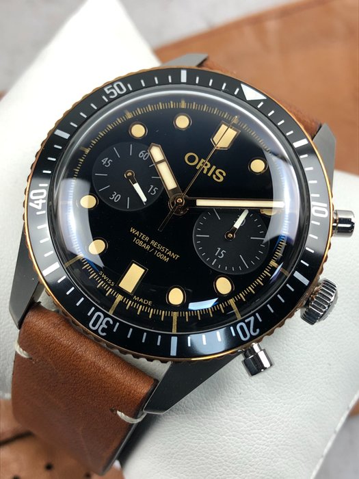 Oris - Divers Sixty Five Chronograph Automatic - 01 771 7744 4354-07 5 21 45 - 男士 - 2011至今