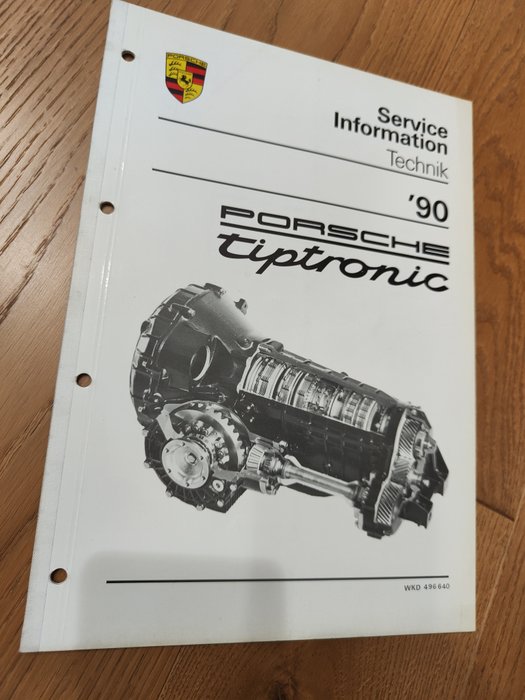 Preview of the first image of Brochures/catalogues - Porsche 911 964 manuale cambio tiptronic - Porsche - 1980-1990.