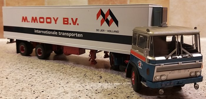 Image 3 of WSI - 1:50 - DAF F2600 - tractor with refrigerated trailer "M. Mooy B.V."