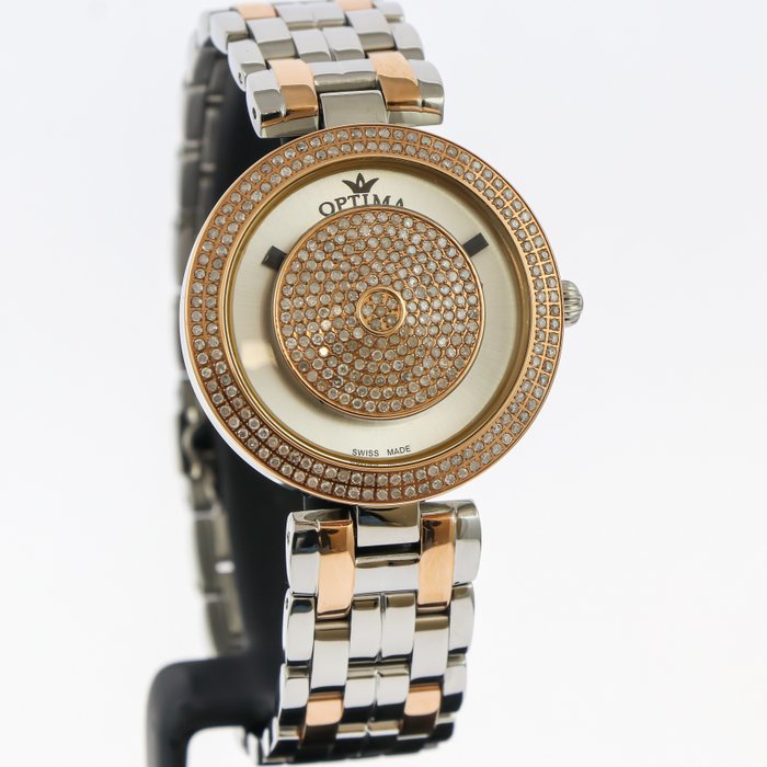 Image 3 of Optima - Swiss Diamond Limited Artistic Watch - 346 diamonds 1.92 carat - "NO RESERVE PRICE" - OSL3