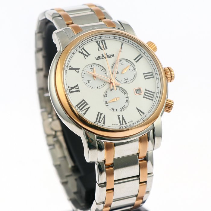 GEOVANI - Swiss Chronograph Watch - GOC555-SR-1 - Bez ceny minimalnej
 - Mężczyzna - 2011-obecnie