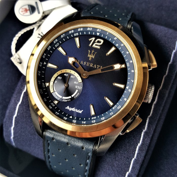 Image 2 of Watch/clock/stopwatch - Hybrid Technology - Gold - New - Maserati