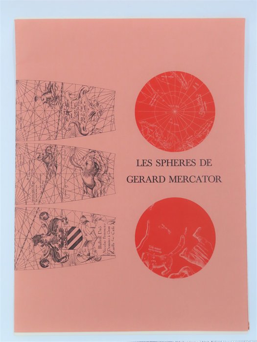 Gerard Mercator - Les Spheres Terrestre & Celeste De Gerard Mercator 1541 et 1551 - 1541-1968