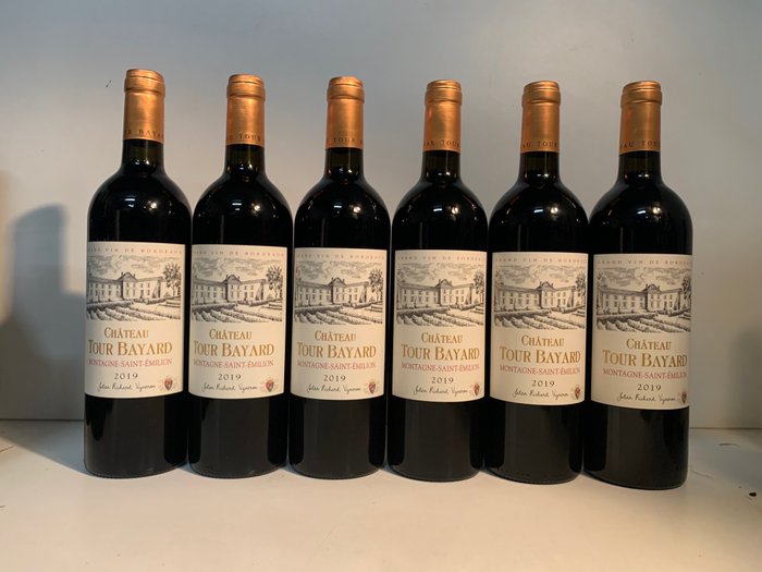 2019 Chateau Tour Bayard - Montagne-Saint-Emilion - 6 Flasker (0,75 L)