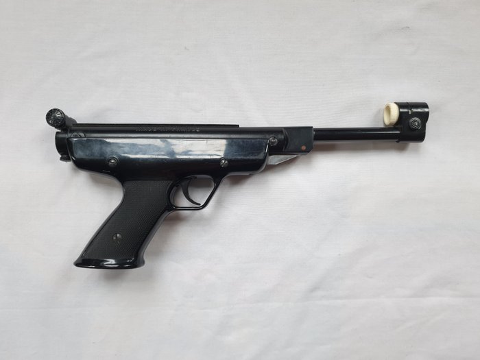 法国 - 1970 /1980 - Manu-Arms - Met bakeliet handgrepen - Break Barrel - 空气手枪 - 4.5 mm / .177 cal.