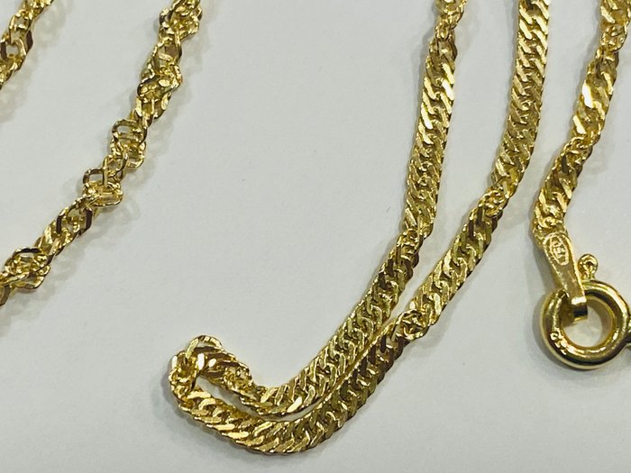 No Reserve Price - Necklace - 18 kt. Yellow gold