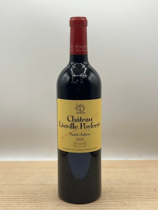 2018 Chateau Leoville Poyferré - Saint-Julien 2ème Grand Cru Classé - 1 Bottle (0.75L)