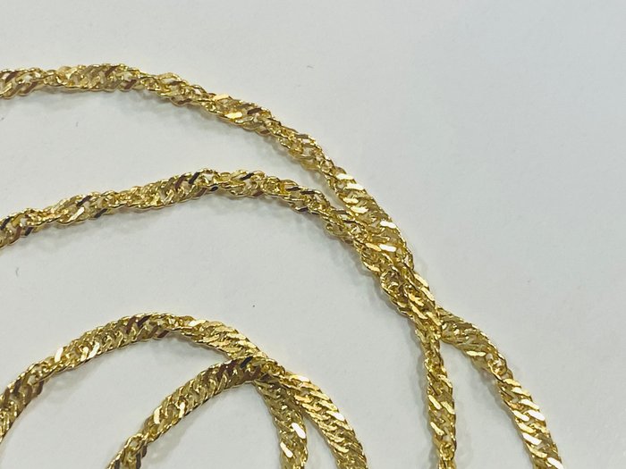 No Reserve Price - Necklace - 18 kt. Yellow gold 