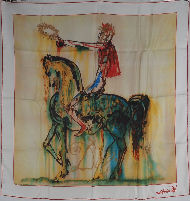 Preview of the first image of Salvador Dali (1904-1989) (after) - Chevalier Romain.