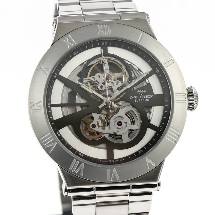 Preview of the first image of Murex - SUPREMO Skeleton Automatic - MUA653SK-SS-2 "NO RESERVE PRICE" - Men - 2011-present.