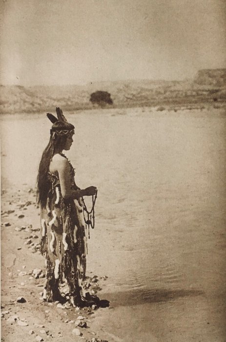 Edward Sheriff Curtis (1868-1952) - A Lonely Figure Despite Her Trophies