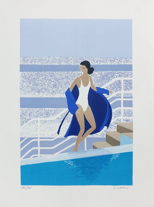 Preview of the first image of Serge Lassus (1933) - Thalasso à Saint Malo.