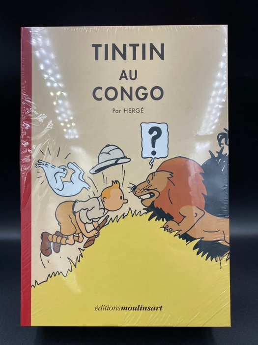 Tintin - Coffret lithographies couleurs - Tintin au Congo - (2019)