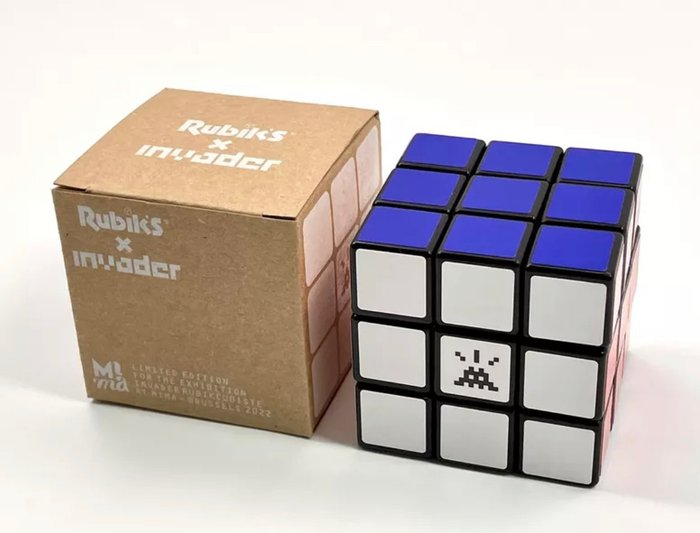Preview of the first image of Invader (1969) - Rubik’s cube.