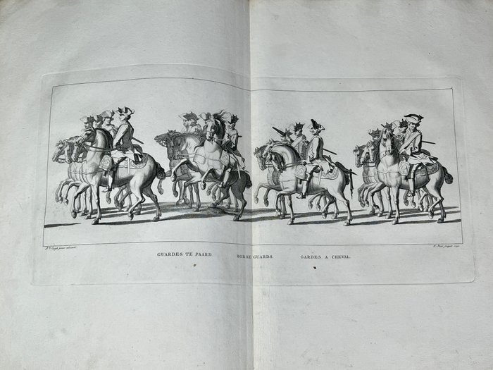 Preview of the first image of Pieter de Swart / Pieter van Cuyck - Haga Comitis illustrata (bound with:) / Afbeelding van de zaal.
