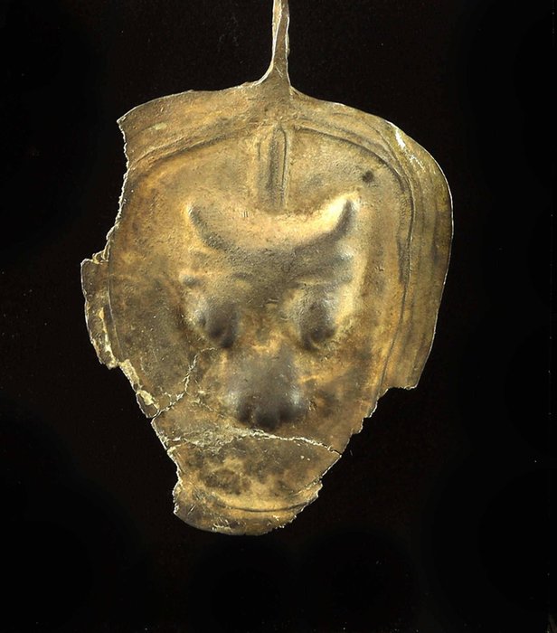 Romersk antikk Sølv Romersk anheng i sølv - 6.5 cm