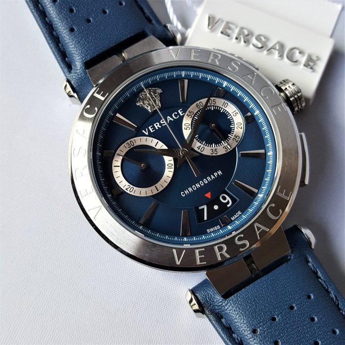 Image 3 of Versace - Aion - Blue Edition - Chronograph - Men - New