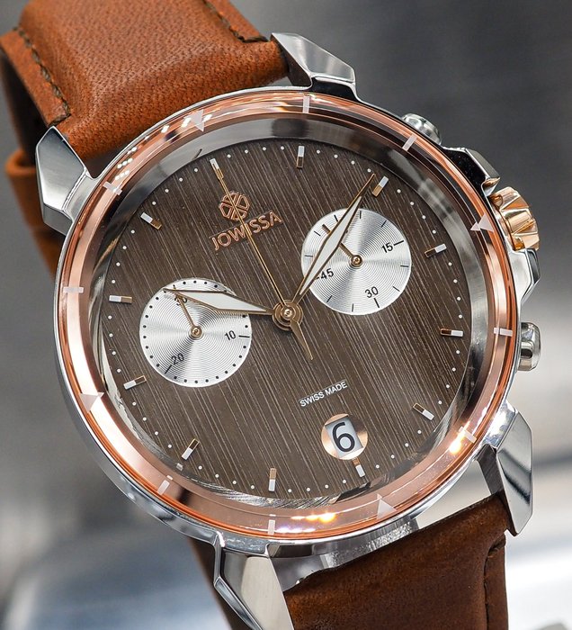 Image 2 of Jowissa Swiss - LeWy 6 Chronograph - "NO RESERVE PRICE" - J7.016.L - Men - 2011-present